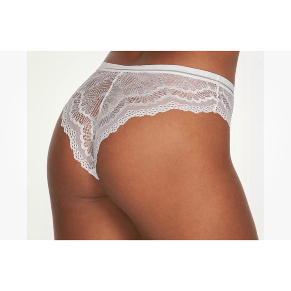 Brand New Frederick's of Hollywood Women's Size 1X Caroline White Lace Pantis - Picture 2 of 4